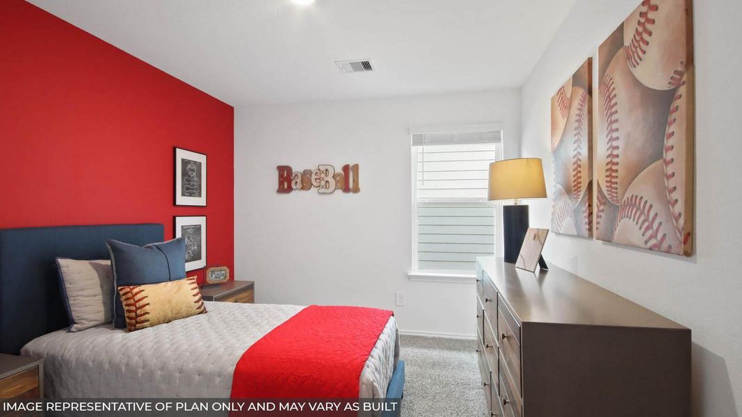 Furnished interior view inside a new home in , Crosby (Image 3).