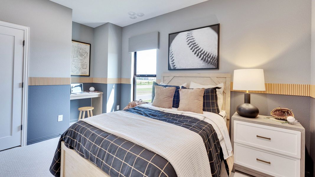 Representative furnished interior of a home built from the Elm by DRB Homes in Azalea, Pattison (Image 8).