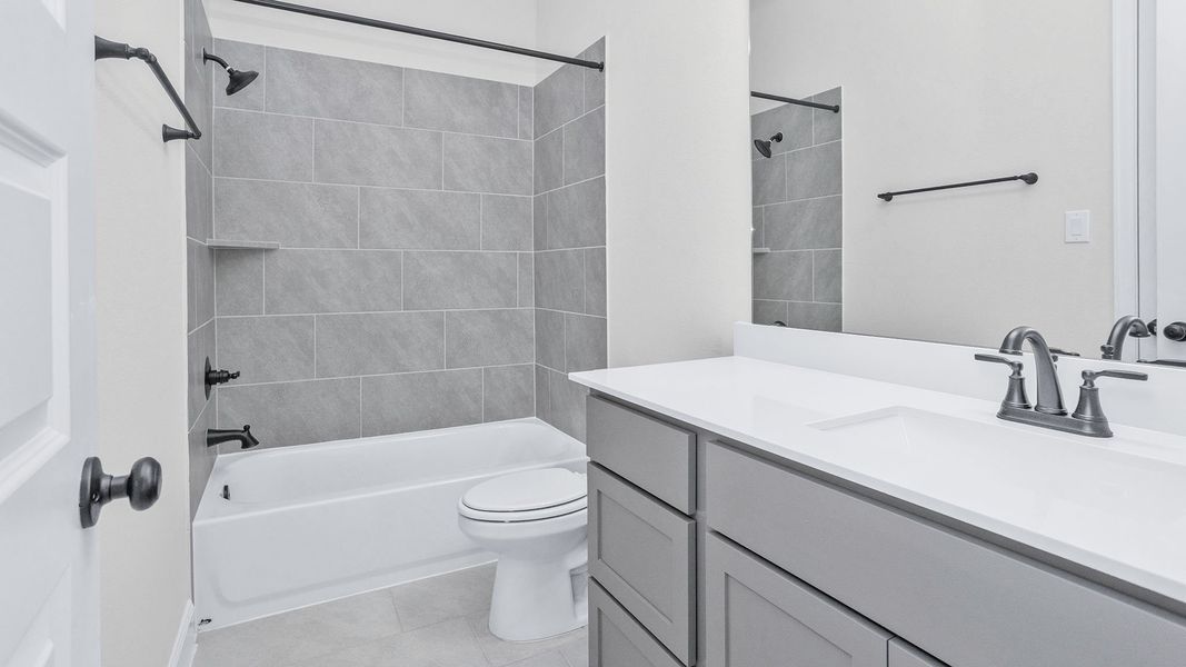 Furnished interior view inside a new home in The Grand Prairie, Hockley (Image 5).