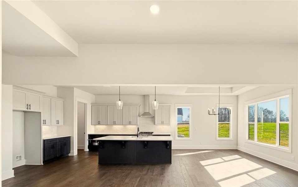 Furnished interior view inside a new home in , Rydal (Image 6).