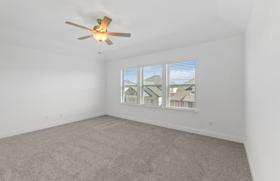 Spacious, unfurnished interior of a new home in Santa Rita Ranch, Liberty Hill (Image 35). Spacious, unfurnished interior of a new home in Santa Rita Ranch, Liberty Hill (Image 35).