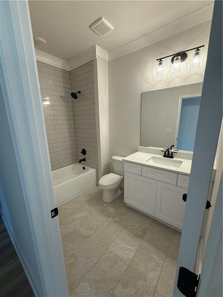 Furnished interior view inside a new home in , Winder (Image 4).