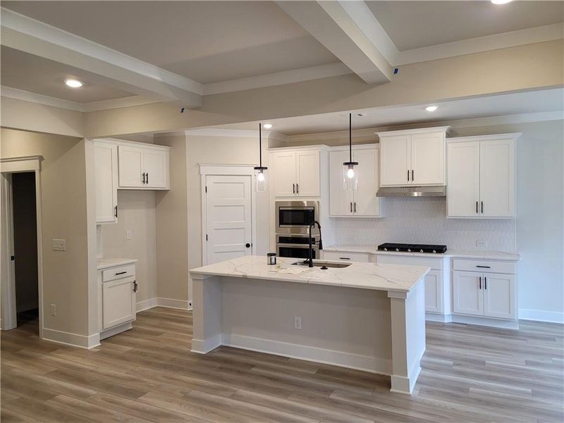 Furnished interior view inside a new home in Pinecrest Ridge, Dacula (Image 5).