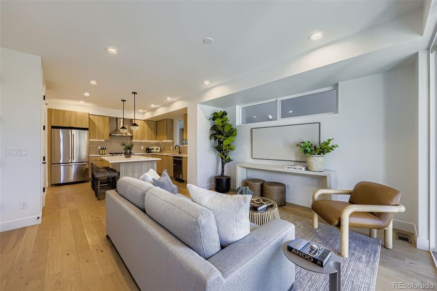 Furnished interior view inside a new home in , Denver (Image 24).