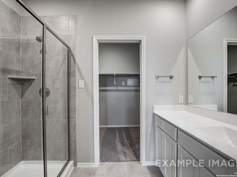 Furnished interior view inside a new home in Agave, San Antonio (Image 8).