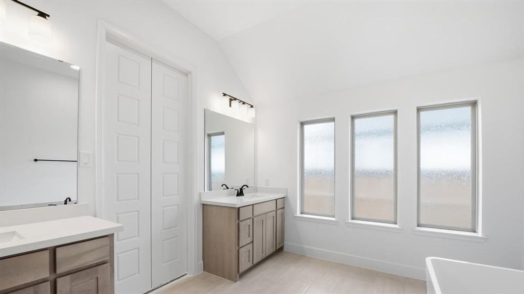 Furnished interior view inside a new home in M3 Ranch, Mansfield (Image 13).