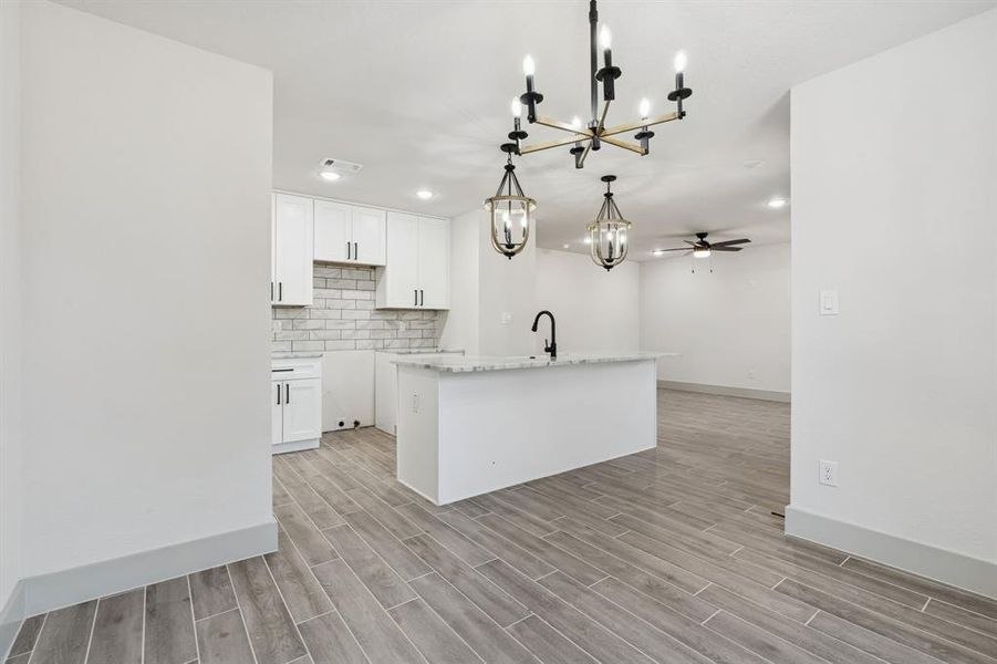 Furnished interior view inside a new home in , Granbury (Image 9). Furnished interior view inside a new home in , Granbury (Image 9).