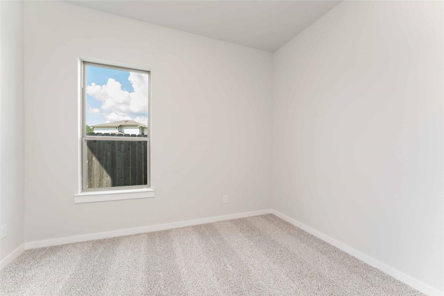 Spacious, unfurnished interior of a new home in The Landing, New Caney (Image 16). Spacious, unfurnished interior of a new home in The Landing, New Caney (Image 16).
