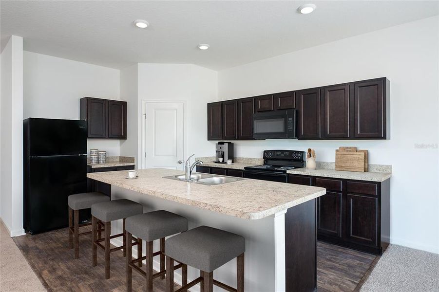 Furnished interior view inside a new home in Pinecone Reserve, Brooksville (Image 8).
