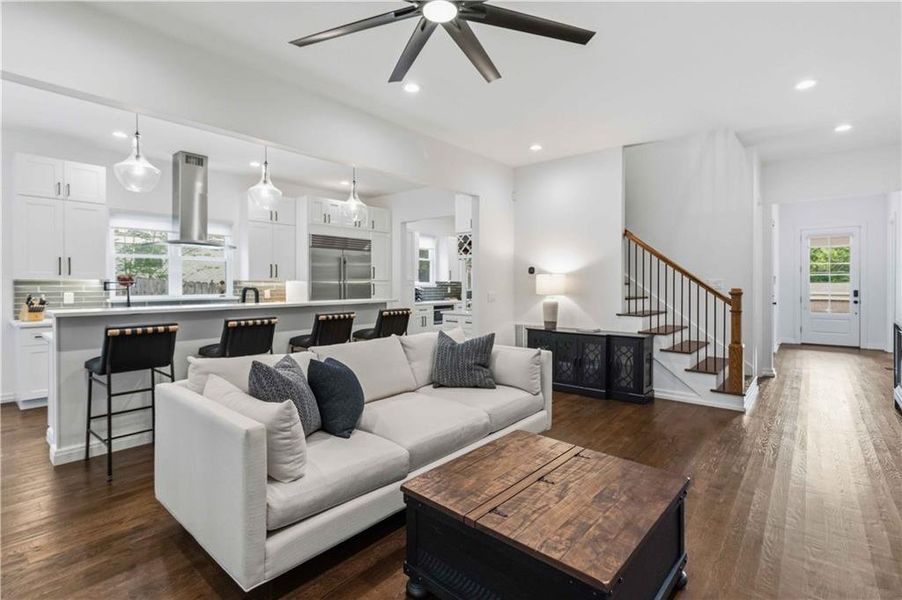 Furnished interior view inside a new home in , Decatur (Image 13).