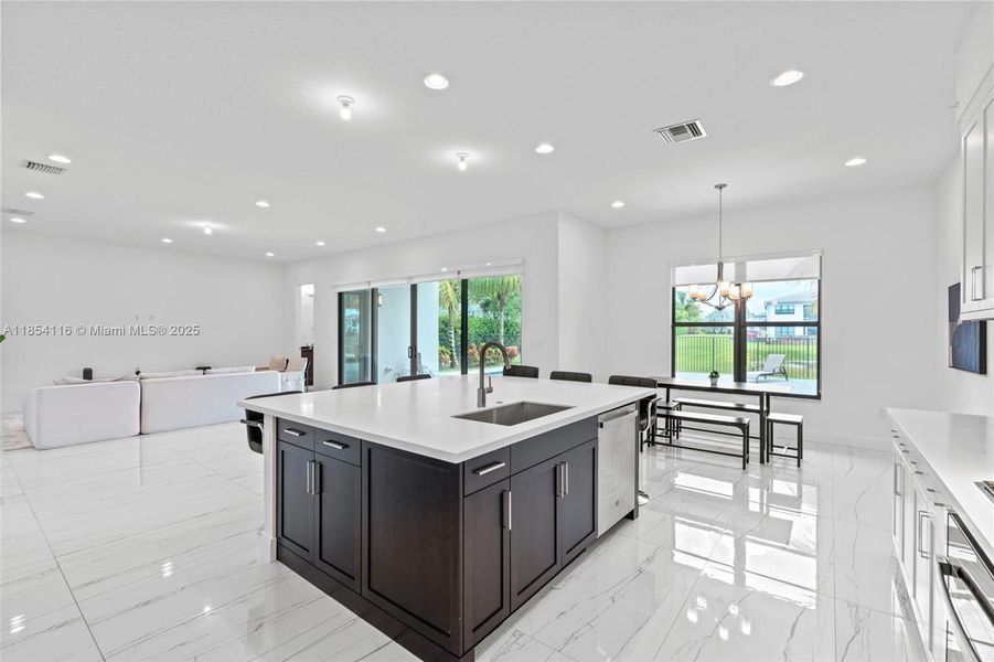 Furnished interior view inside a new home in , Boca Raton (Image 14).