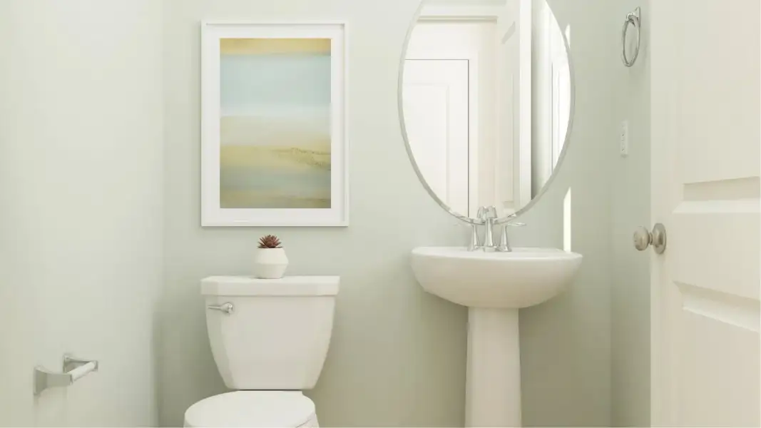 Vista powder room
