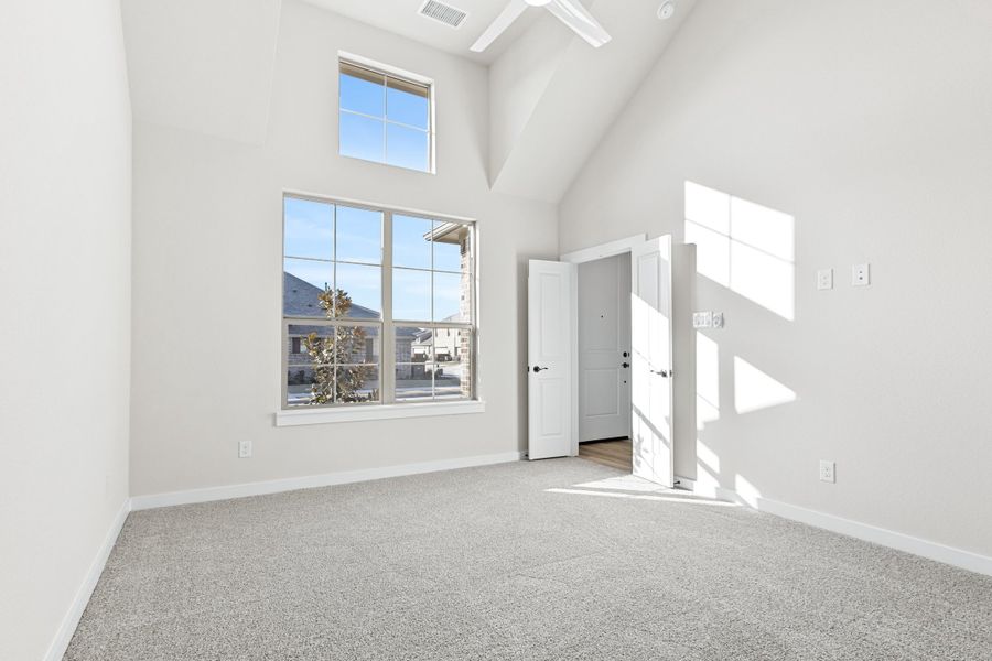 Spacious, unfurnished interior of a new home in Woodbridge Villas, Wylie (Image 24). Spacious, unfurnished interior of a new home in Woodbridge Villas, Wylie (Image 24).