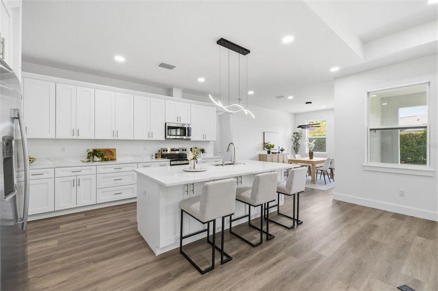 Furnished interior view inside a new home in , Brooksville (Image 8).