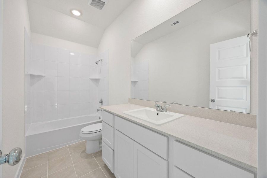 Furnished interior view inside a new home in Prairie Winds, Hutto (Image 10).