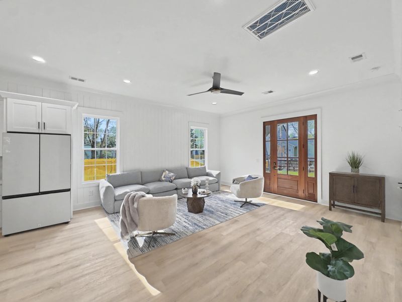 Furnished interior view inside a new home in , North Charleston (Image 32).