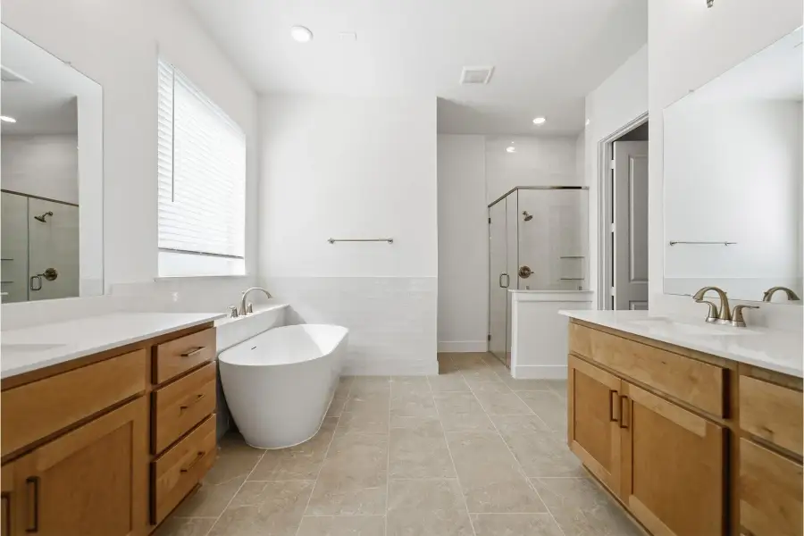 Furnished interior view inside a new home in Green Meadows, Celina (Image 15).