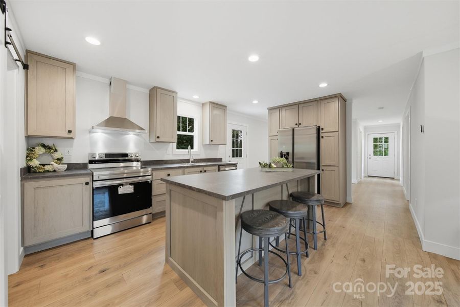 Furnished interior view inside a new home in , Lenoir (Image 11).
