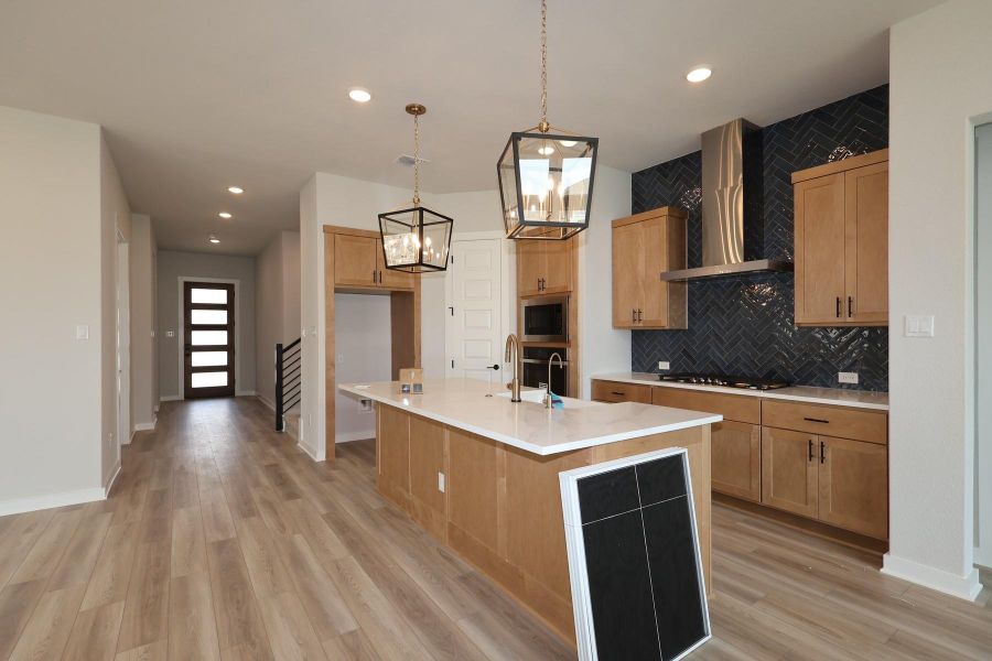 Furnished interior view inside a new home in Homestead at Old Settlers Park, Round Rock (Image 11).