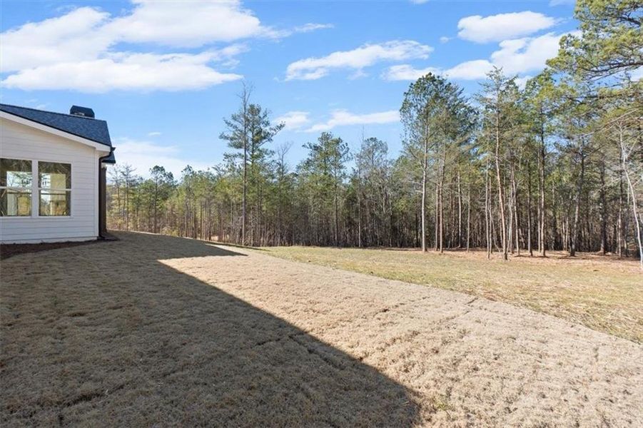 Exterior details and patio area of a home in , Waleska (Image 31).