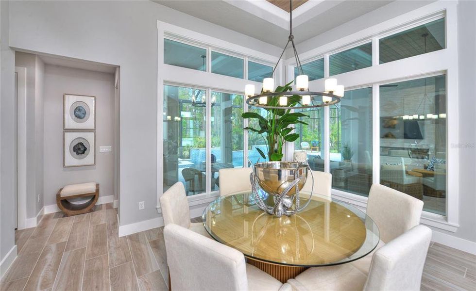 Furnished interior view inside a new home in , Ormond Beach (Image 12).