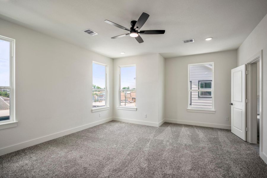 Spacious, unfurnished interior of a new home in , Houston (Image 35). Spacious, unfurnished interior of a new home in , Houston (Image 35).