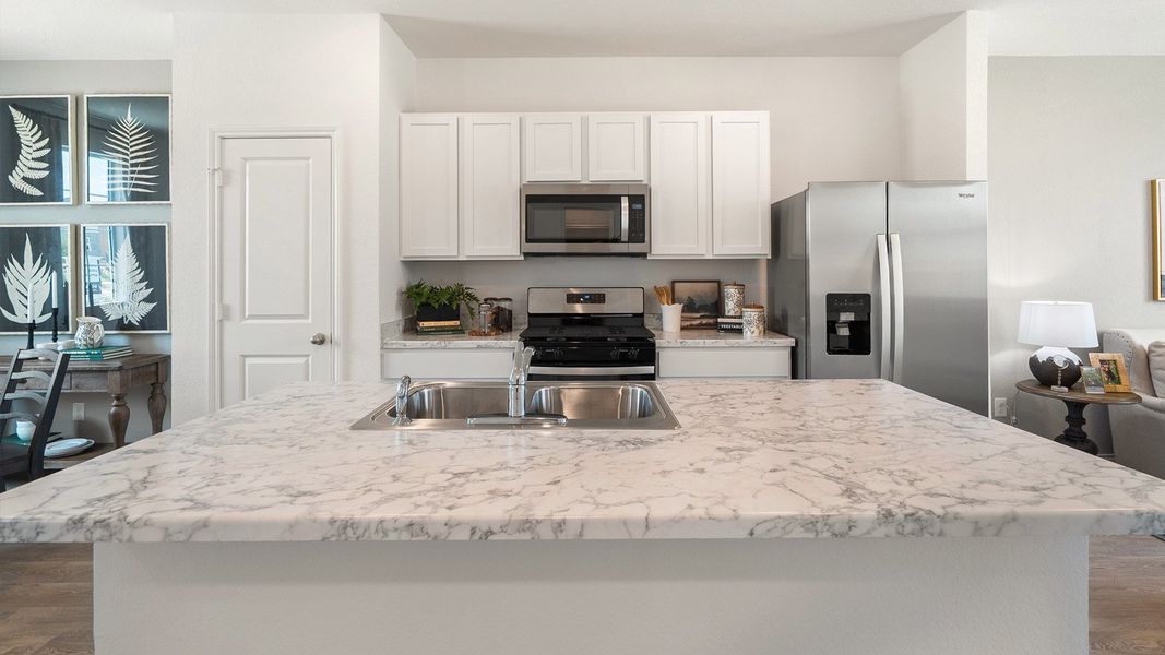 Representative furnished interior of a home built from the The Madeline by D.R. Horton in Valverde, Bastrop (Image 7). Representative furnished interior of a home built from the The Madeline by D.R. Horton in Valverde, Bastrop (Image 7).