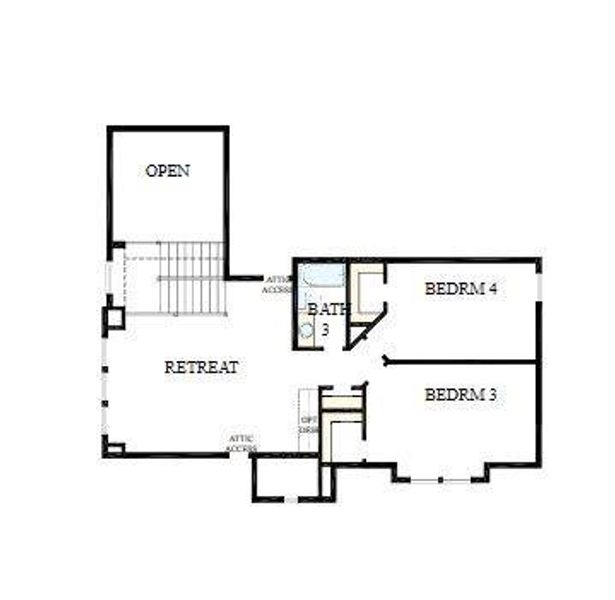 Floorplan – The success of a floorplan is the way you can move through it…You’ll be amazed at how well this home lives…We call it traffic patterns.