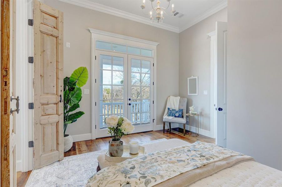 Furnished interior view inside a new home in , Rockwall (Image 15).