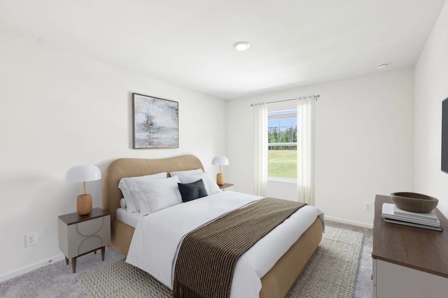 Representative furnished interior of a home built from the Galileo by Starlight Homes in The Summit at Carters Station, Columbia (Image 11).