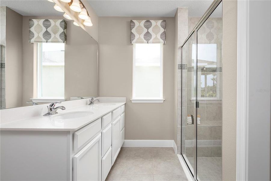 Furnished interior view inside a new home in Reserve at Lake Meadows, Ocoee (Image 10). Furnished interior view inside a new home in Reserve at Lake Meadows, Ocoee (Image 10).