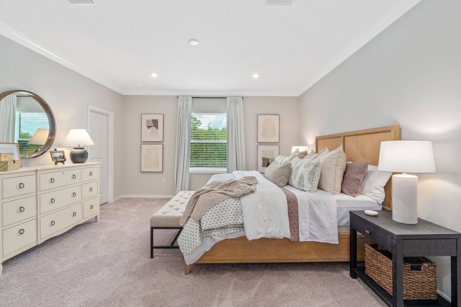 Representative furnished interior of a home built from the Miramar by Maronda Homes in Bellview Pointe, Bellview (Image 18).