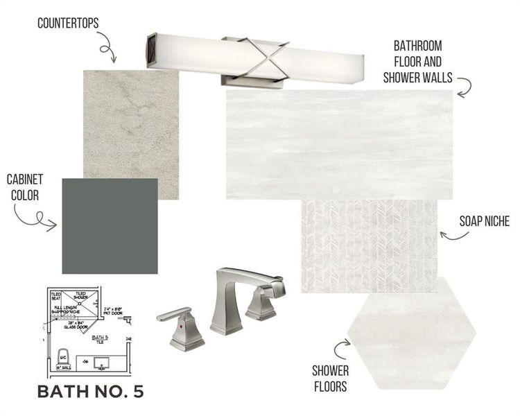 Bath 5 - Design Board