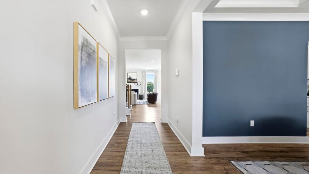 Spacious, unfurnished interior of a new home in Harrison Valley, Simpsonville (Image 22).