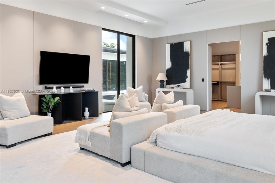 Furnished interior view inside a new home in , Davie (Image 17).