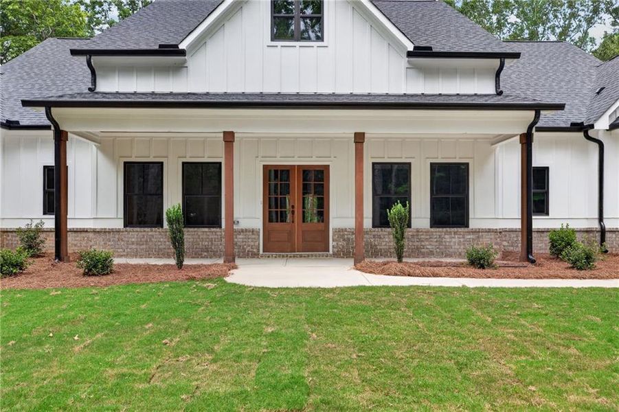 Exterior details and patio area of a home in , Dallas (Image 4). Exterior details and patio area of a home in , Dallas (Image 4).