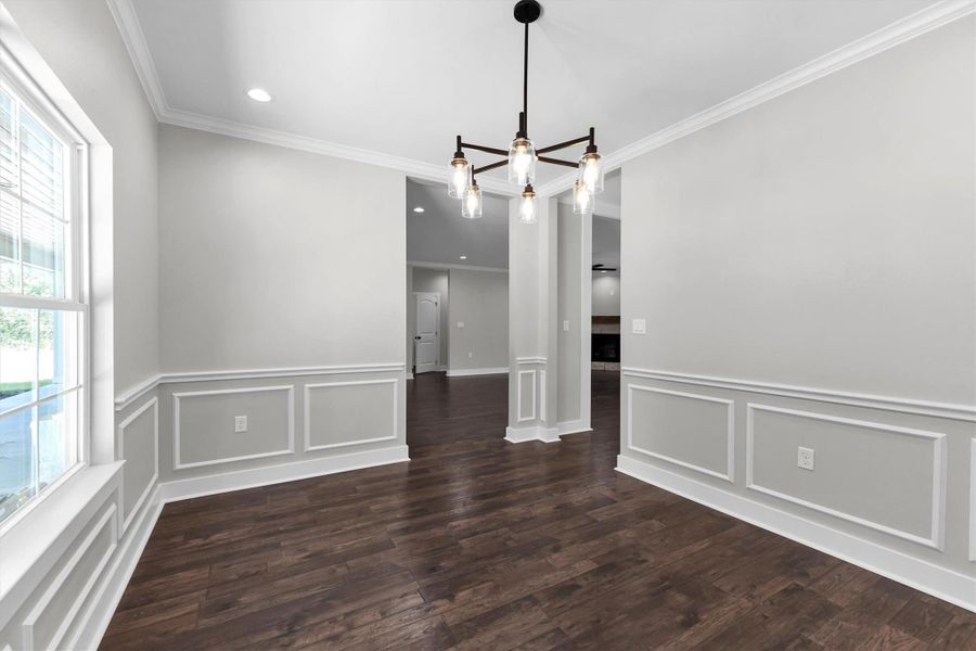 Spacious, unfurnished interior of a new home in , New Waverly (Image 32).