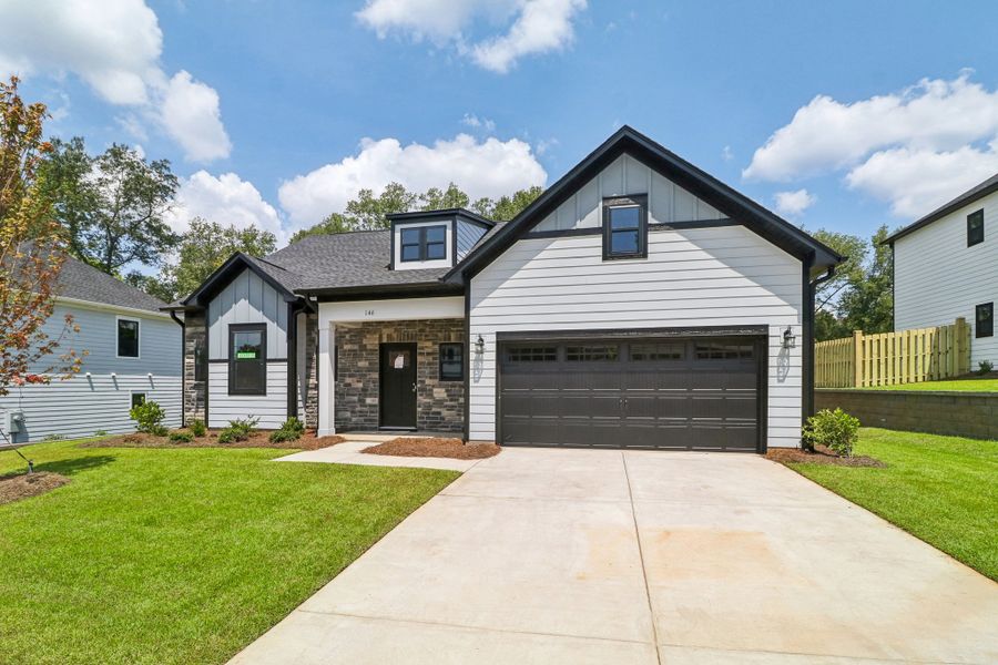 Representative exterior photo of a completed home built from the Connor II by Great Southern Homes in Edwards Ridge, Central, SC (Image 16).