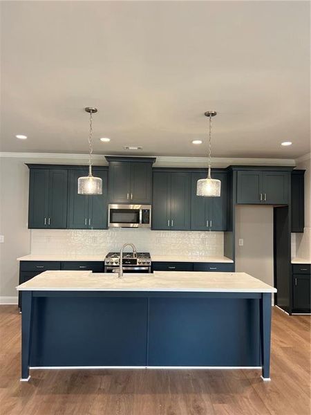Furnished interior view inside a new home in , Loganville (Image 12).