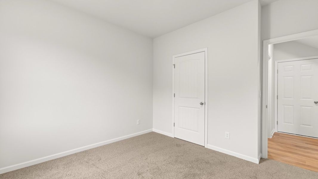 Representative unfurnished interior of a home built from the Hayden by D.R. Horton in Hamptons at Riverwood South, Dallas (Image 18).