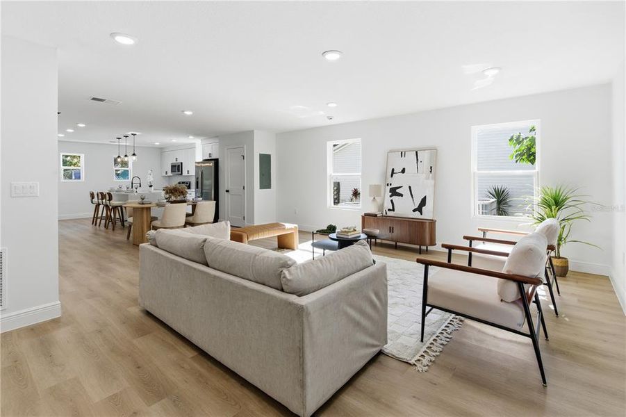 Furnished interior view inside a new home in , Altamonte Springs (Image 6). Furnished interior view inside a new home in , Altamonte Springs (Image 6).