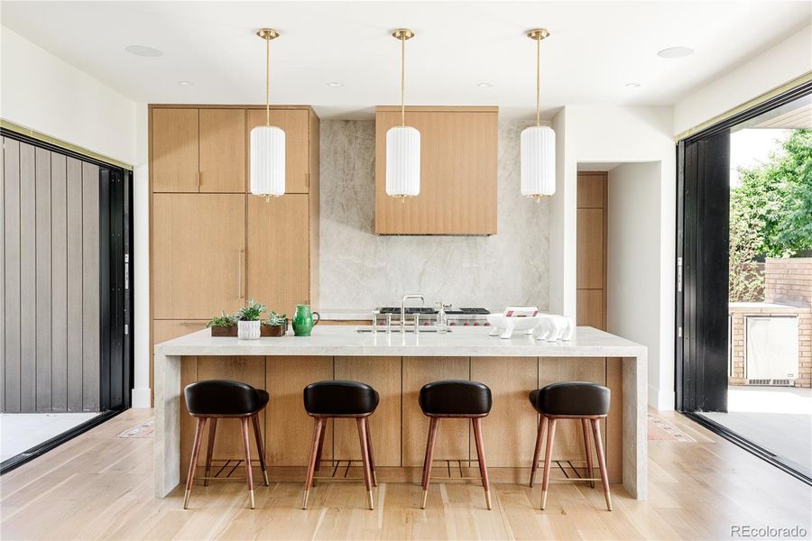 Furnished interior view inside a new home in , Denver (Image 13).
