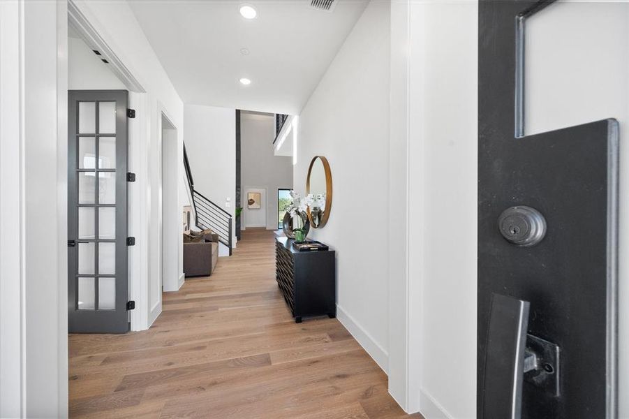 Furnished interior view inside a new home in The Highlands, Northlake (Image 38).