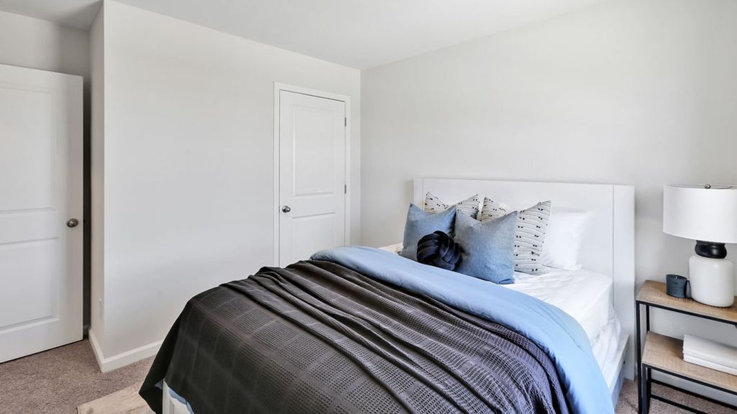 Representative furnished interior of a home built from the MITCHELL TOWNHOME by D.R. Horton in Grayson Park Townhomes, Leland (Image 27). Representative furnished interior of a home built from the MITCHELL TOWNHOME by D.R. Horton in Grayson Park Townhomes, Leland (Image 27).