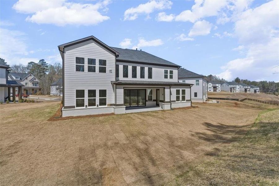 Exterior details and patio area of a home in , Woodstock (Image 28).