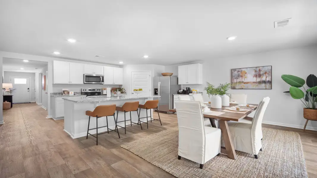 Representative furnished interior of a home built from the Cali by D.R. Horton in The Pines at New Hampstead, Savannah (Image 6).
