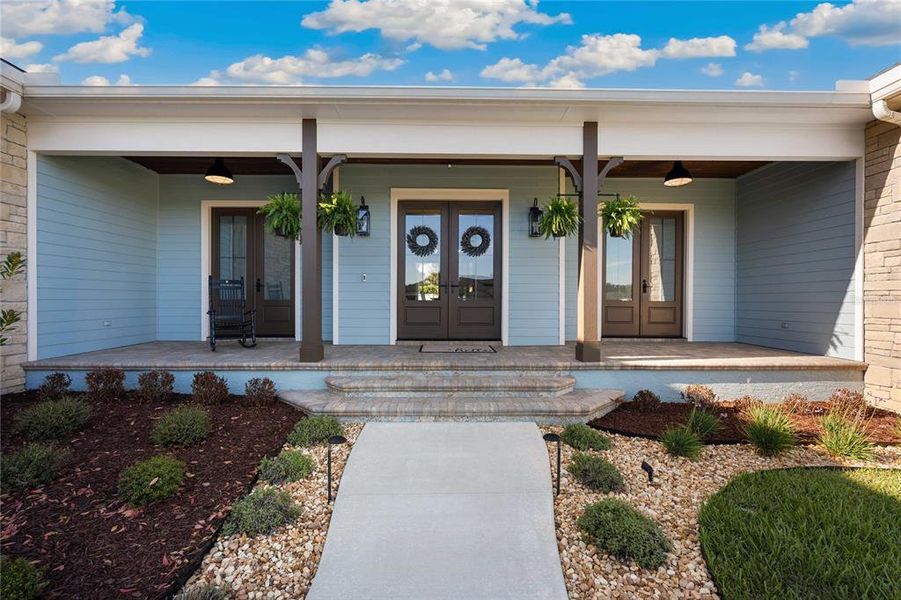 Exterior details and patio area of a home in , Ocala (Image 24).