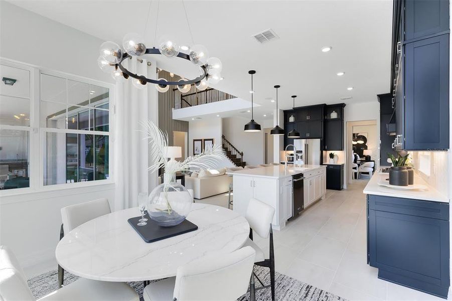 Furnished interior view inside a new home in Winter Grove, Winter Garden (Image 45).