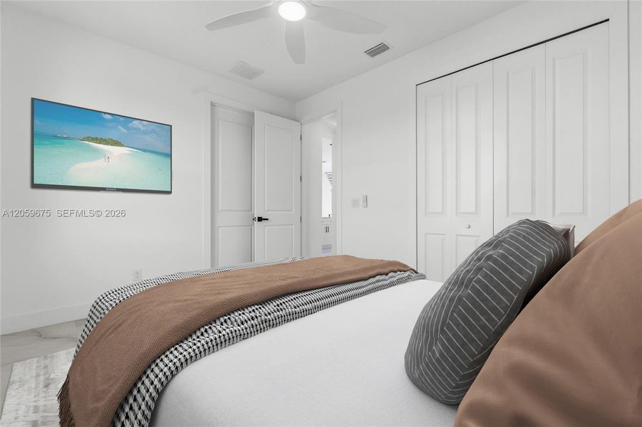 Furnished interior view inside a new home in , Cape Coral (Image 11).
