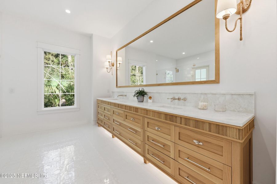 Furnished interior view inside a new home in , Ponte Vedra (Image 76).